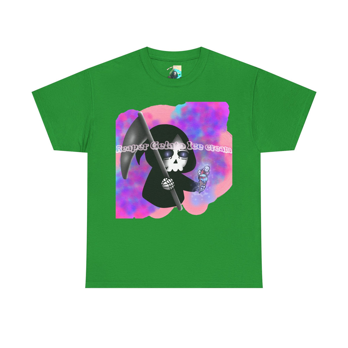 Reaper Gelato Ice Cream Unisex Heavy Cotton Shirt