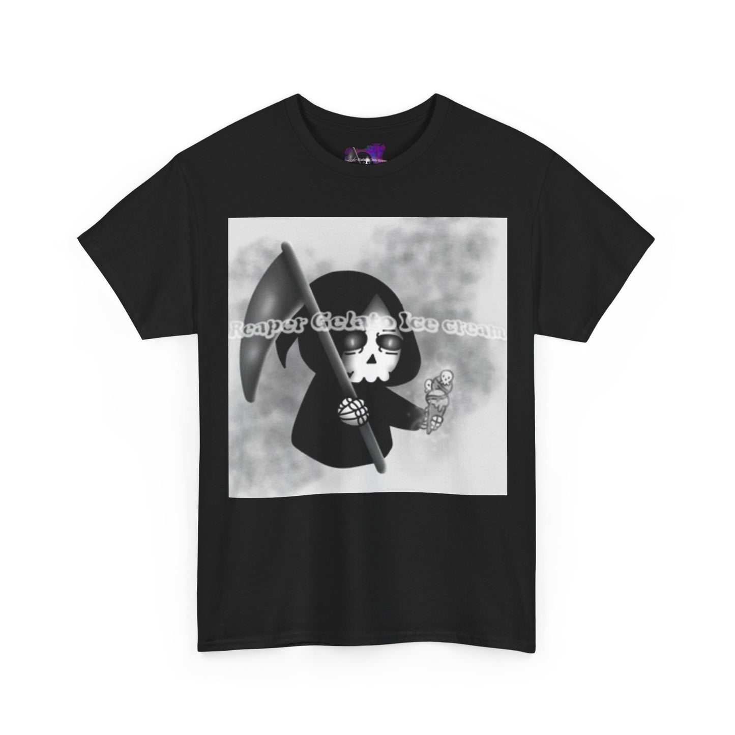 Reaper Gelato Ice Cream Unisex Heavy Cotton Shirt
