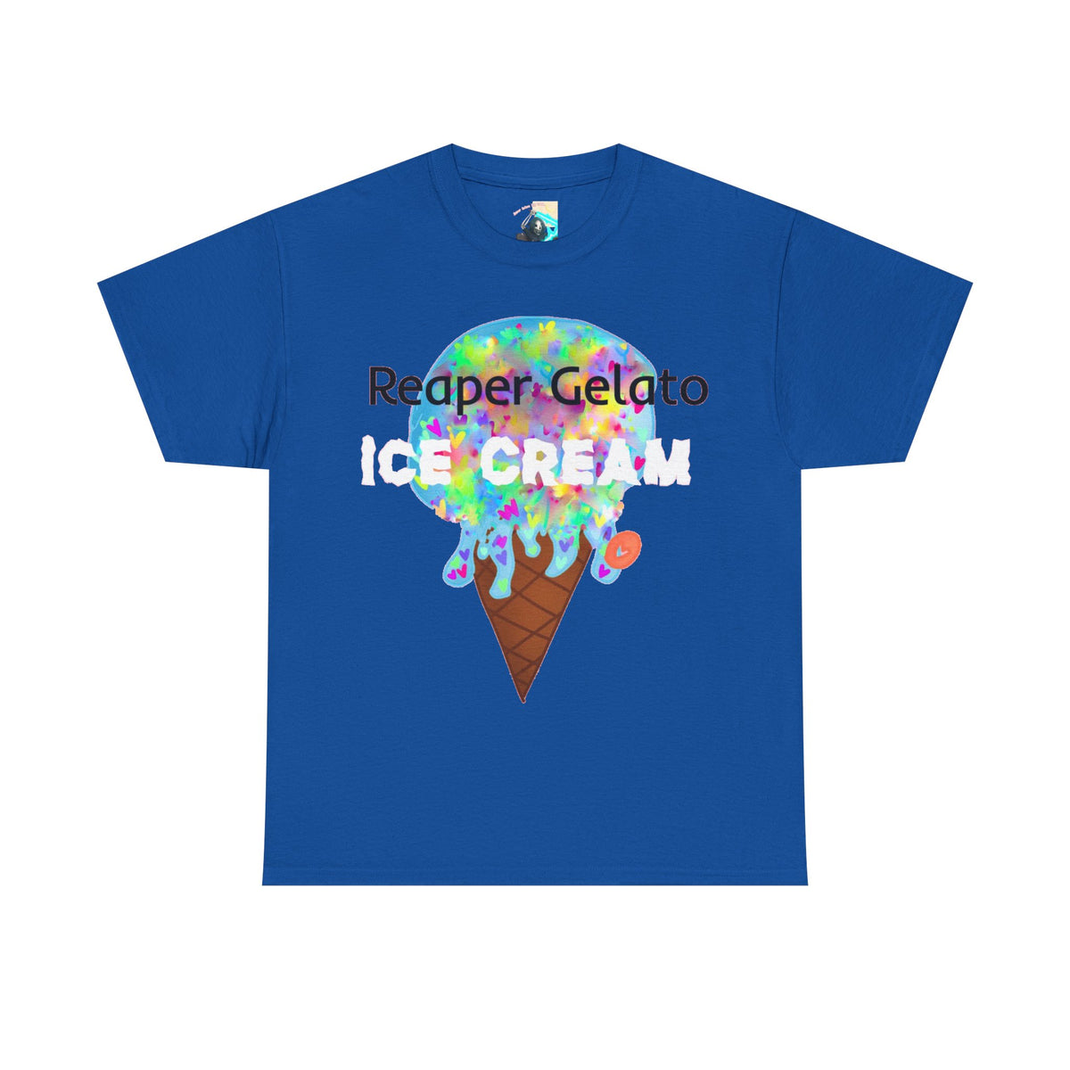 Ice Cream Unisex Heavy Cotton Shirt