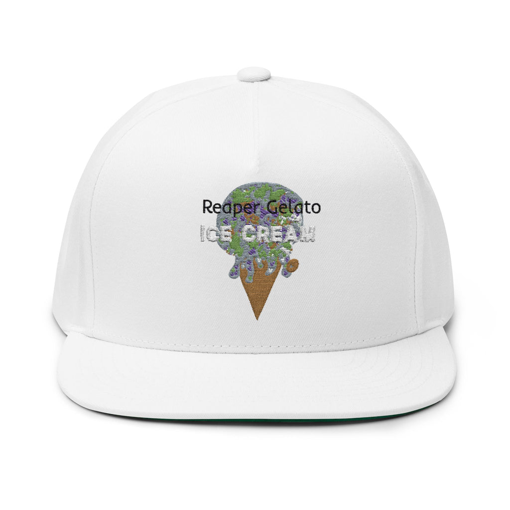 Ice Cream Flat Bill Cap