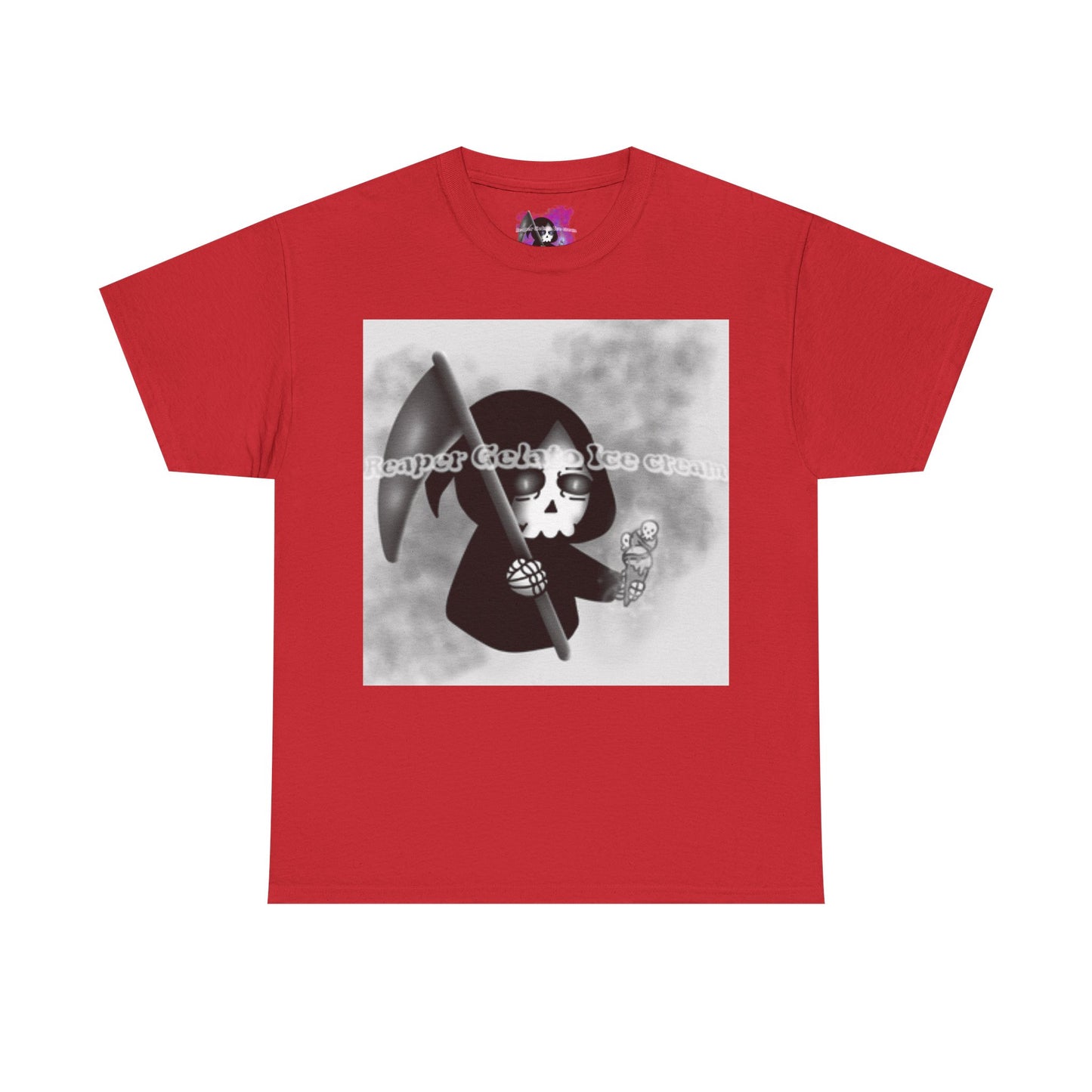 Reaper Gelato Ice Cream Unisex Heavy Cotton Shirt