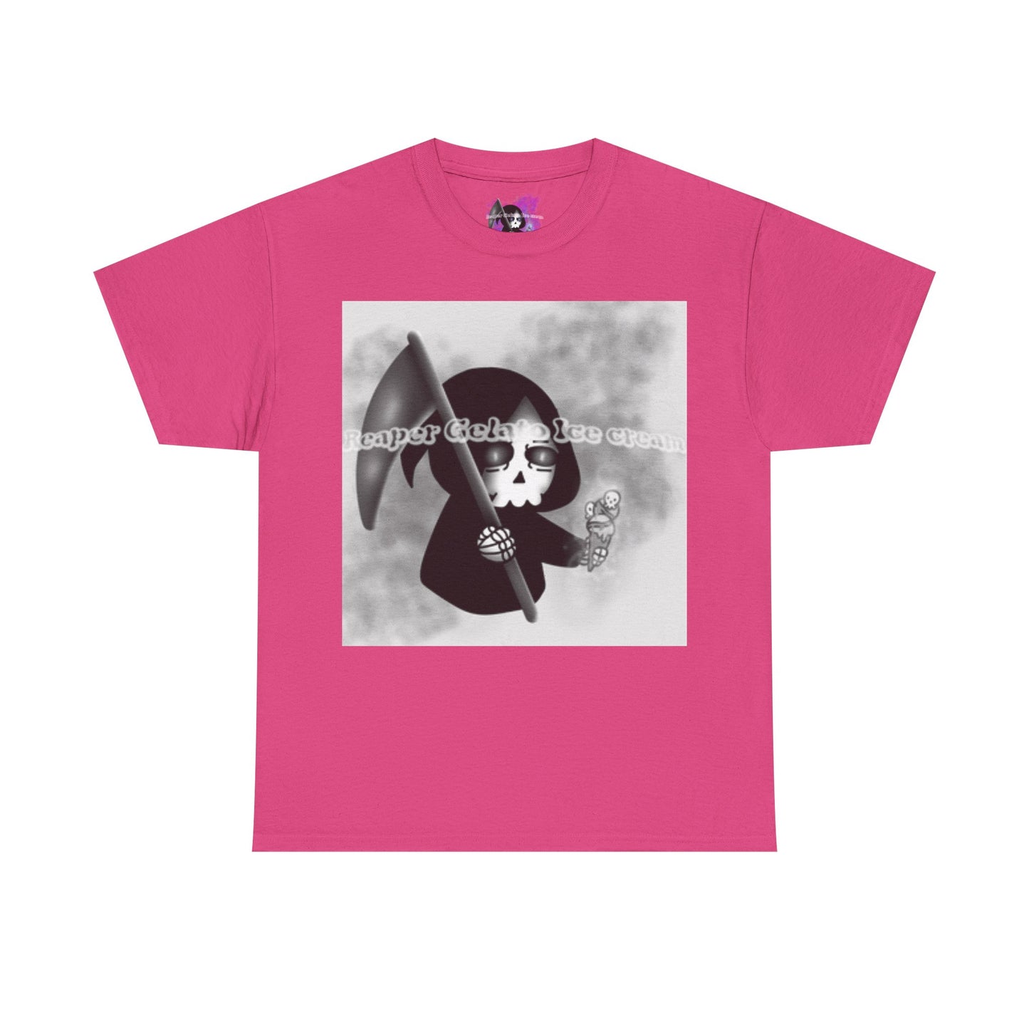 Reaper Gelato Ice Cream Unisex Heavy Cotton Shirt