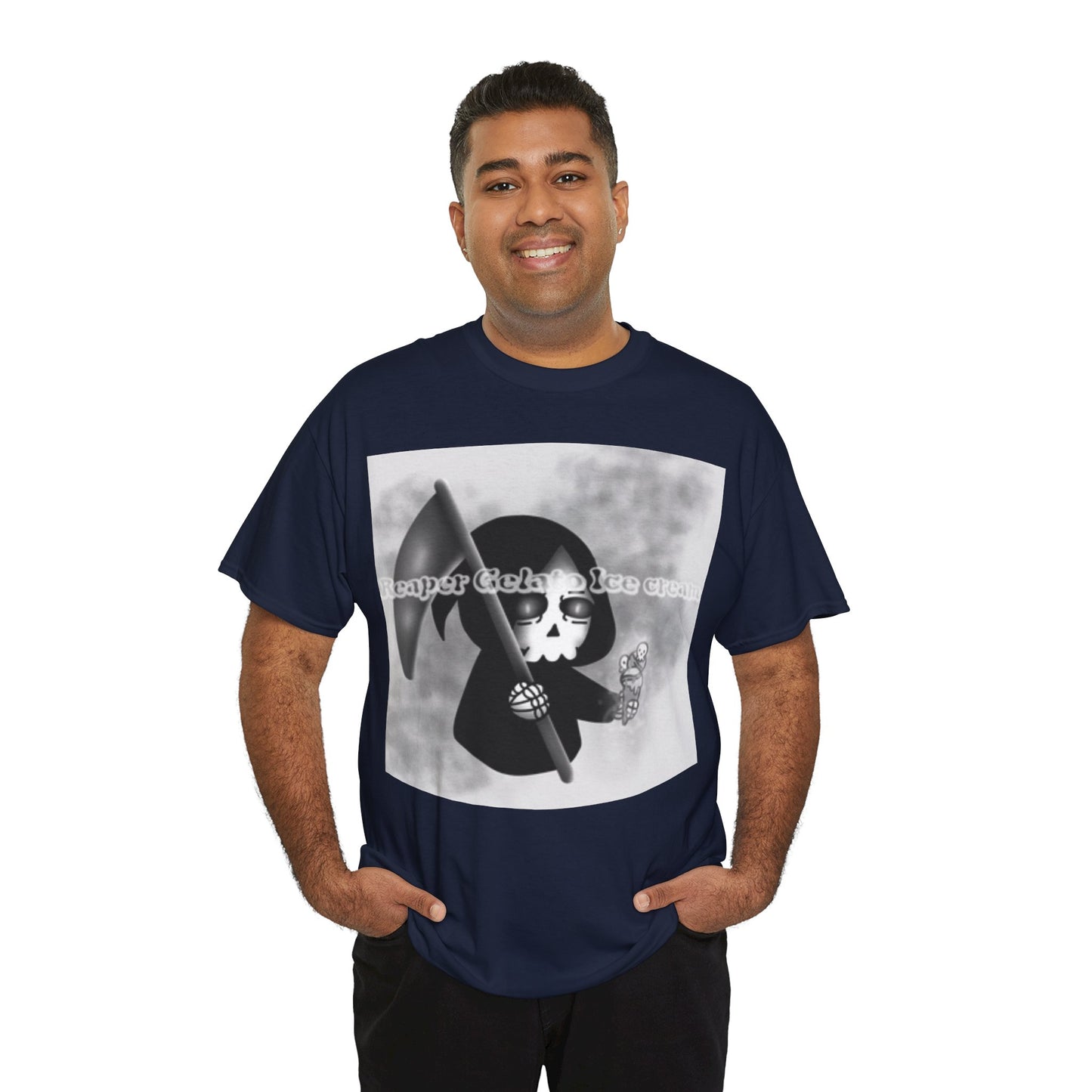 Reaper Gelato Ice Cream Unisex Heavy Cotton Shirt