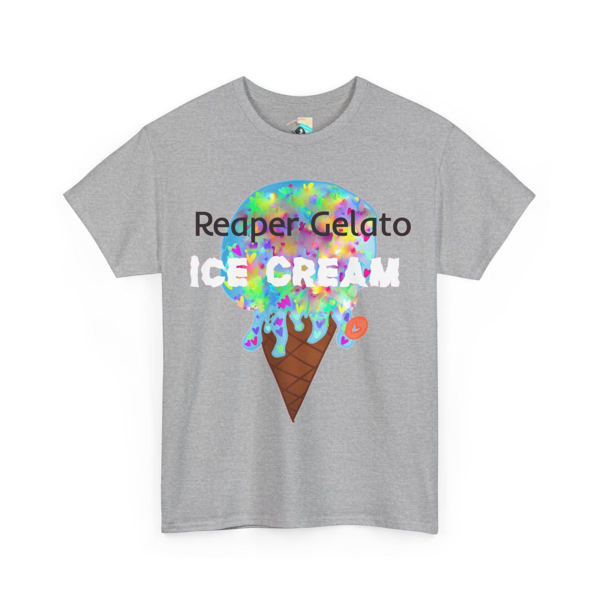 Ice Cream Unisex Heavy Cotton Shirt