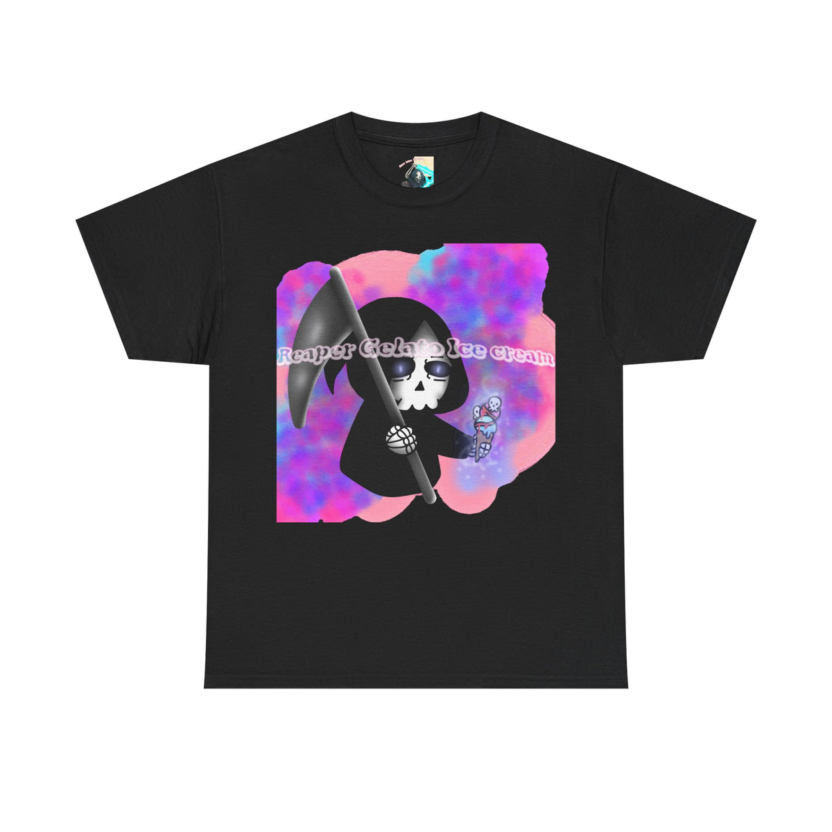 Reaper Gelato Ice Cream Unisex Heavy Cotton Shirt