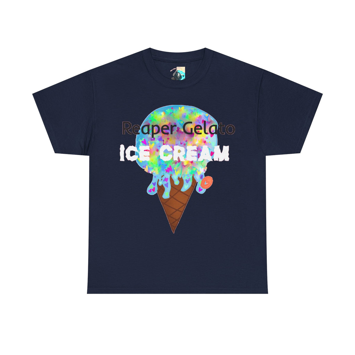 Ice Cream Unisex Heavy Cotton Shirt