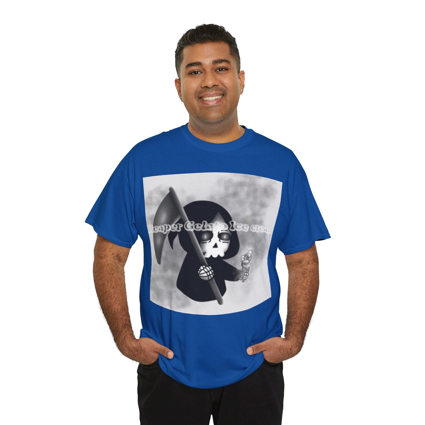 Reaper Gelato Ice Cream Unisex Heavy Cotton Shirt