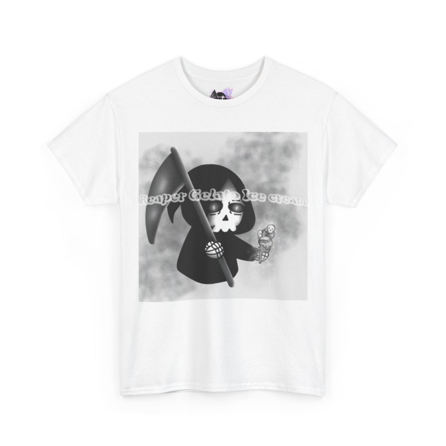 Reaper Gelato Ice Cream Unisex Heavy Cotton Shirt