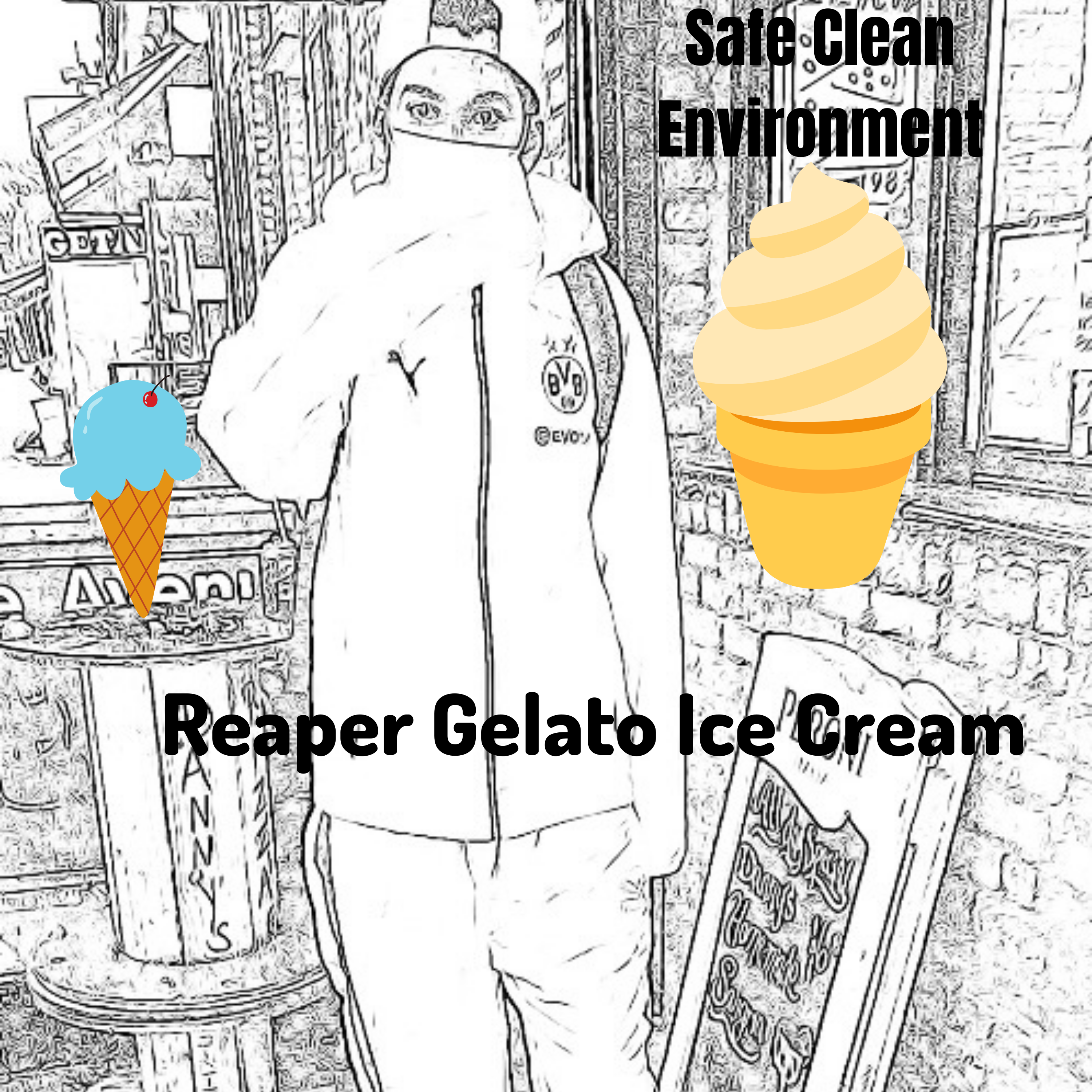 Reaper Gelato Ice Cream - Safe Clean Environment (MP3)